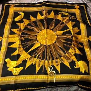 Hermes Cuilliers d’Afrique Scarf